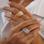 انگشتر-زنانه-نگین-دار-ژومینو