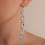 گوشواره جوااهری فشن کد 488