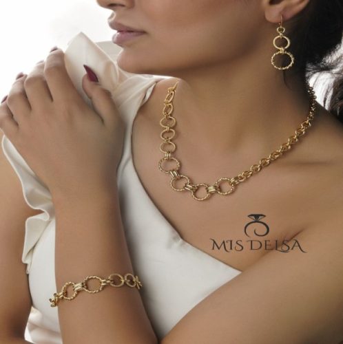 سرویس طرح طلا شین طرح حلقه پهن
