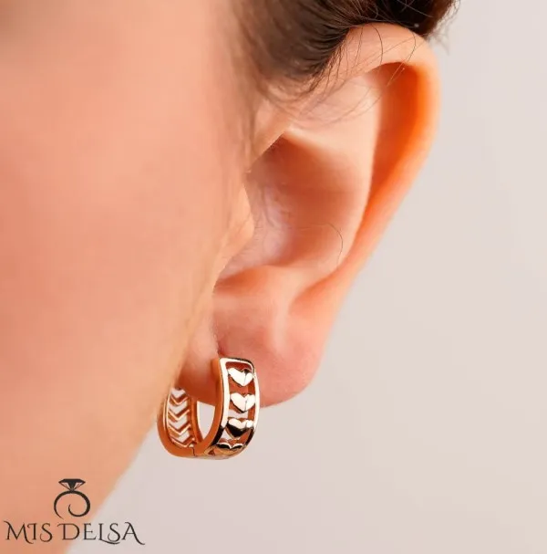 گوشواره-ژوپینگ-طرح-4-قلب گوشواره ژوپینگ طرح 4 قلب