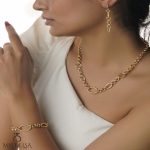 سرویس طرح طلا شین مدل 5 حلقه