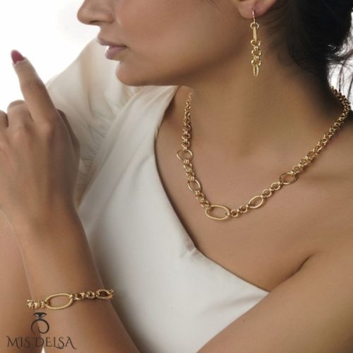 سرویس طرح طلا شین مدل 5 حلقه