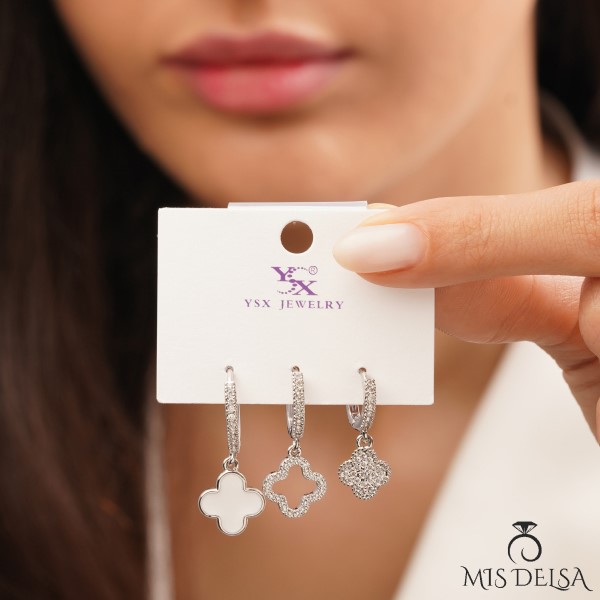 گوشواره-3-عددی-ysx گوشواره 3 عددی ysx