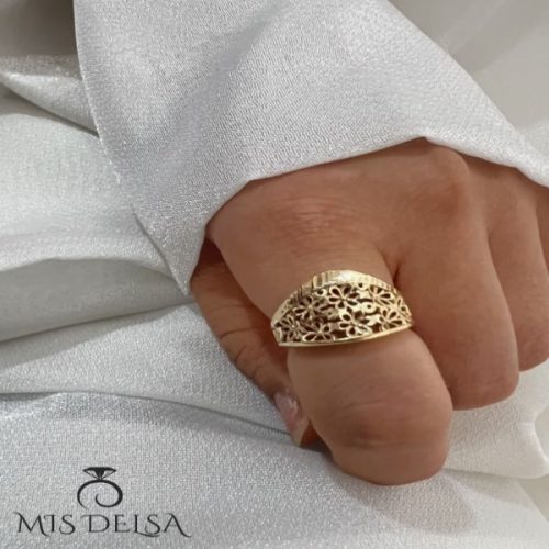 انگشتر زنانه طلاروس اصل مدل یج