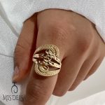انگشتر طلاروس اصل مدل میح