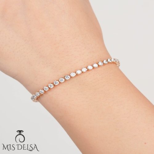 دستبند دخترانه 45 نگین دار ژوپینگ