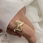 انگشتر طلاروس اصل مدل قفا