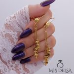 گوشواره آویز CityGOLD مدل آلبرنا