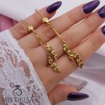 گوشواره آویز CityGOLD مدل آلبرنا