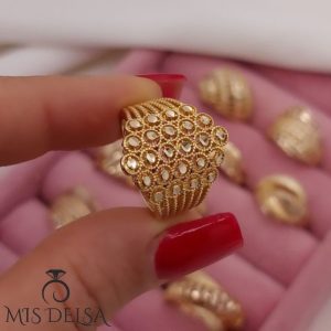 انگشتر طلاروس مدل دایره