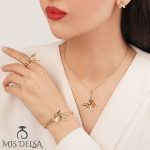 سرویس طرح گل ژوپینگ