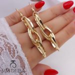 گوشواره شین مدل بئاتریچه
