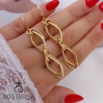 گوشواره شین مدل بیانکا
