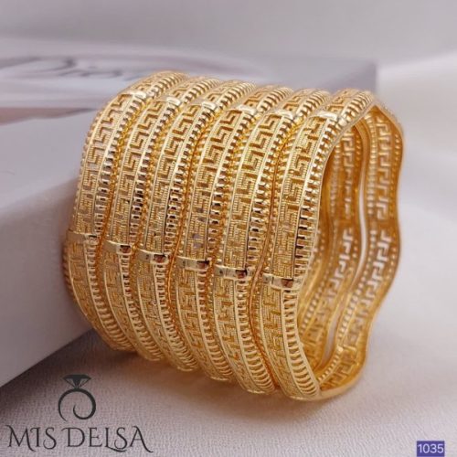 النگوی طلایی چند لایه طرح ورساچه