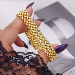 دستبند رولکس طلایی CITY GOLD شیک