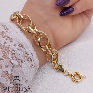 دستبند شین مدل حلقه‌ درشت
