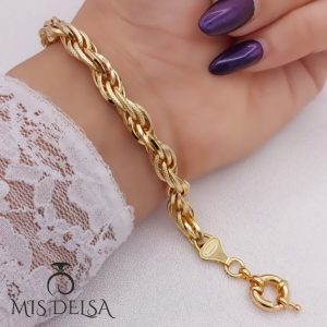 دستبند شین مدل پیچ‌ خورده