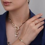 سرویس ژوپینگ طرح اشکی نگین‌ دار