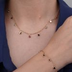 نیم‌ ست ژوپینگ مدل ماه و ستاره رنگی