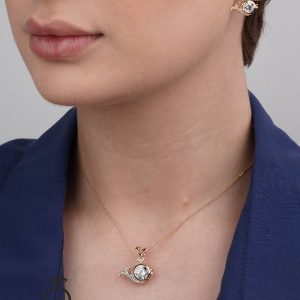 نیم‌ ست ژوپینگ مدل نهنگ نگین‌ دار