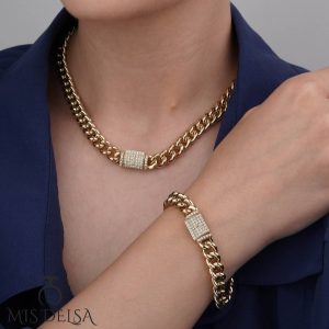 نیم ست کارتیه ژوپینگ با قفل مدبری