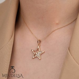 پلاک دو ستاره نگین‌ دار ژوپینگ