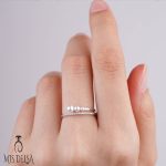 انگشتر سه مروارید ژوپینگ