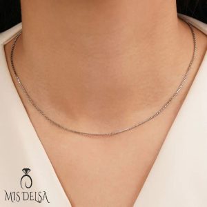 زنجیر ژوپینگ سفید ونزی ۳۵ سانت ۱ میل