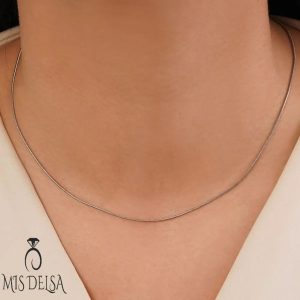 زنجیر ژوپینگ سفید ۴۵ سانت