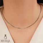 زنجیر ژوپینگ سفید ۵۰ سانت