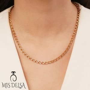 زنجیر ژوپینگ طلایی کارتیر 60 سانت 4.3 میل