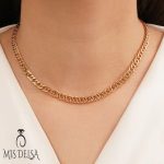 زنجیر ژوپینگ طلایی کارتیر 60 سانت 5.5 میل
