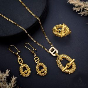 سرویس هرمس تراش دار Gity gold